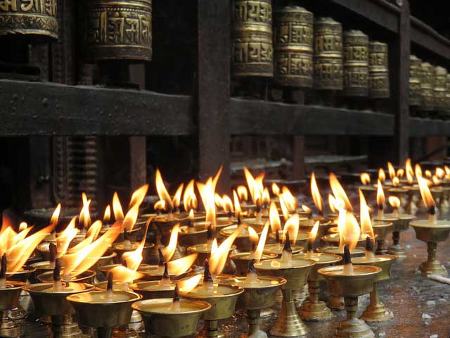 尼泊尔灯节图片
